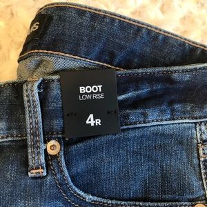 Express jeans. Dark wash.